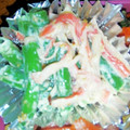かみぃぃ's cooksnap of when they made お弁当に♪1分で簡単！赤と緑の彩りおかず.