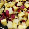 おむぎちゃん's cooksnap of when they made さつまいもりんご おやつにも使える 簡単.