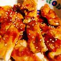 ricotanmam's cooksnap of when they made 簡単節約！鳥むね肉のてりてりハニー焼き.