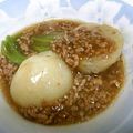 ゆでじゃがりこ's cooksnap of when they made かぶのそぼろあんかけ.