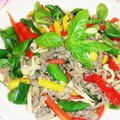 うさご's cooksnap of when they made 牛肉のバジル炒め.