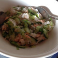 BellmanM's cooksnap of when they made 定番！鮭ときゅうりと大葉の簡単 混ぜご飯.