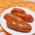 赤い電話's cooksnap of when they made 簡単ウインナーのケチャップソテー.
