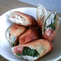 puca511's cooksnap of when they made 簡単よ！ささみの梅シソ春巻き.