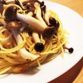 まりーありー's cooksnap of when they made 梅干し入りのなんちゃってペペロンチーノ.
