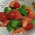 らんち☆'s cooksnap of when they made すぐ出せる♪トマトとキュウリのマリネ.