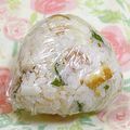 小梅チャン♡'s cooksnap of when they made みょうが･大葉･ちくわのおにぎり♪.