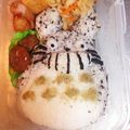 ＊nounours＊'s cooksnap of when they made トトロキャラ弁★.