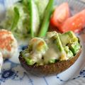 むろりん＊'s cooksnap of when they made ✿アボカドと秋刀魚のマヨチーズ焼き✿.