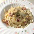 BabyLaLa's cooksnap of when they made あったまろ♪お手軽とろとろクリームパスタ.