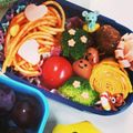 クックOHJLP3☆'s cooksnap of when they made 梅雨 キャラおかず＊カタツムリの玉子焼き.