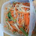 tomo2001's cooksnap of when they made 簡単★保存食★３色野菜のナムル.