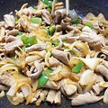 みゃじま's cooksnap of when they made 秘伝のタレを使って⑦ ピリ辛モツ炒め.