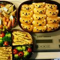 kanegooon's cooksnap of when they made 運動会お弁当☆リラックマいなり弁当.