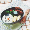 ＊taiyou＊'s cooksnap of when they made キャラ弁☆おにぎり侍&焼きおに斬り.