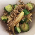 ぶちもに's cooksnap of when they made 簡単もう一品！胡瓜としらすの炒め物.