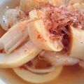 駿のすけ's cooksnap of when they made 豆板醤で美味しさアップ♪筍おかか煮☆.