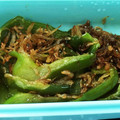 kyorotting's cooksnap of when they made 万願寺とうがらしとシラス干しのサッと炒め.