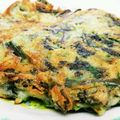 黒猫りえママ's cooksnap of when they made ジャガイモとニラのもっちもちチヂミ。.