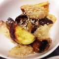 aimama035's cooksnap of when they made さつまいも蓮根ナスの甘味噌炒め.