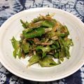 の〜り〜's cooksnap of when they made 四角豆のゆず味噌和え♪.