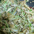 ゆうか❋3児の母's cooksnap of when they made 豆苗とたまねぎの炒め.