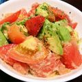 onirma's cooksnap of when they made トマトとアボカドのサラダ.
