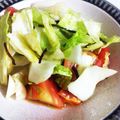 ヨッチこ's cooksnap of when they made 白菜とトマトの塩昆布サラダ.