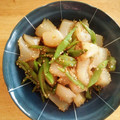 マサシッポ's cooksnap of when they made モロッコいんげんと蒟蒻の煮物.