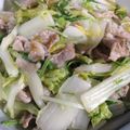 わすれぽ's cooksnap of when they made 塩もみ白菜と豚肉の炒め物.