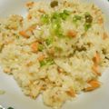 真黒海's cooksnap of when they made 超簡単♪鮭とオリーブのクリームリゾット.