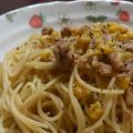 あっふぇ's cooksnap of when they made コーン＆ツナのスパゲッティ♪.