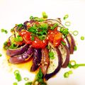 a__mi's cooksnap of when they made 低カロリーで簡単！美味しい！ナスのたたき.