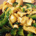 minch0715's cooksnap of when they made 大人味♡焼き茄子とゴーヤのわさび和え✿.