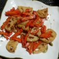 けんぼーぅ's cooksnap of when they made 蓮根と人参の簡単きんぴら☆.