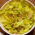 リープリヒ's cooksnap of when they made 新鮮レタスとツナのシンプルサラダ.