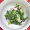 あみけけ's cooksnap of when they made ほうれんそうとハムのサラダ.