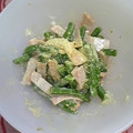 あみけけ's cooksnap of when they made いんげんとハムのマヨおかか和え.