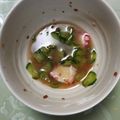 美環子's cooksnap of when they made タコときゅうりの梅味酢の物.