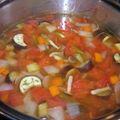 usa_usagi's cooksnap of when they made 野菜たっぷりトマトスープ.