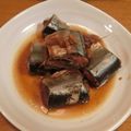 i_yokan's cooksnap of when they made 骨までぱくぱく♪さんまのにんにく煮.