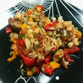 ひよこ隊長☆'s cooksnap of when they made 簡単 ピーマンの肉詰め〜和風仕立て〜.