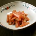 kumiko1943's cooksnap of when they made ずいきの酢漬け～伝えたいにいがたの味～.