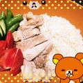 こうき母ちゃん's cooksnap of when they made 炊飯器でシンガポールチキンライス.