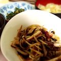 まり。's cooksnap of when they made するめいかと長ネギのやみつき塩昆布炒め！.