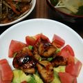 ももも02's cooksnap of when they made 簡単アボカドと鶏胸肉のおかずサラダ.