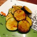 kaokaofood's cooksnap of when they made ズッキーニ、今日は焼肉のたれで♪.