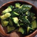 begoodgirl's cooksnap of when they made 簡単☆やみつききゅうり.