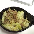ishicafe's cooksnap of when they made ピーマンとキャベツの肉味噌炒め.
