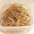 ちっちきっちん's cooksnap of when they made 5分で簡単キンピラゴボウ.